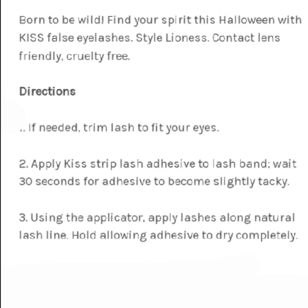 Kiss Find Your Spirit Animal Halloween Lases Doe